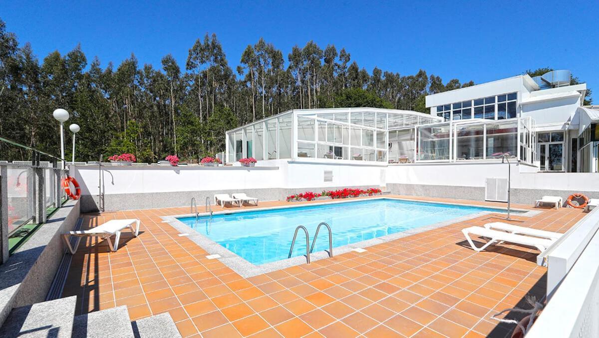 Pension Compostela Inn Cacheiras Экстерьер фото