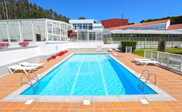 Pension Compostela Inn Cacheiras Экстерьер фото