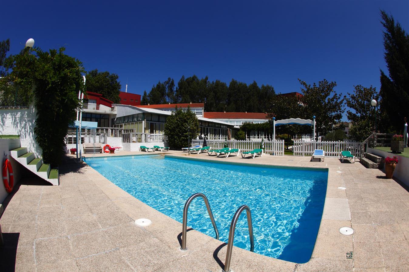 Pension Compostela Inn Cacheiras Экстерьер фото